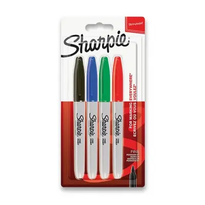 Permanentní popisovač Sharpie Fine sada 4 barev Sharpie