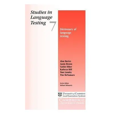 Dictionary of Language Testing PB Cambridge University Press