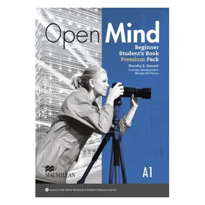 Open Mind Beginner Student´s Book Pack Premium with Webcode for Online Video a MP3 Audio Macmill