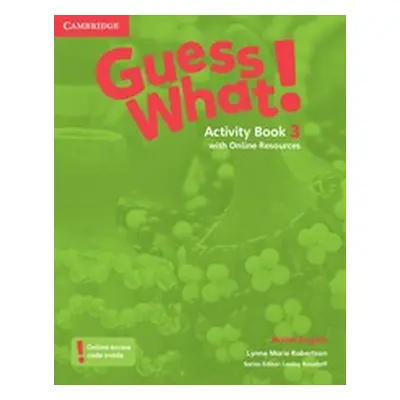 Guess What! Level 3 Activity Book with Online Resources British English Cambridge University Pre