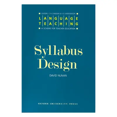 Language Teaching Syllabus Design Oxford University Press