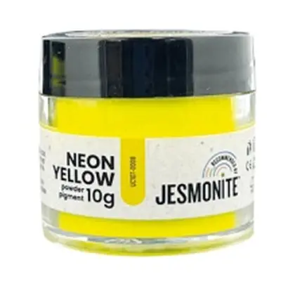 Jesmonite neonový práškový pigment 10 g - žlutá Jesmonite