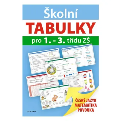 Školní TABULKY pro 1.-3. třídu ZŠ Fragment