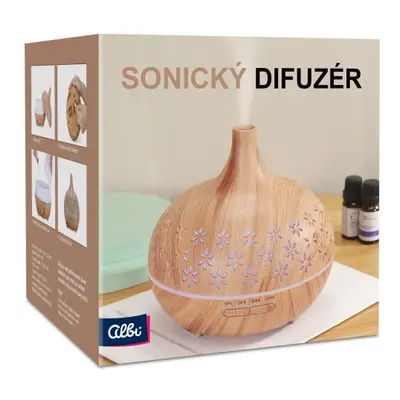 Sonický difuzér Deluxe - Kytičky ALBI