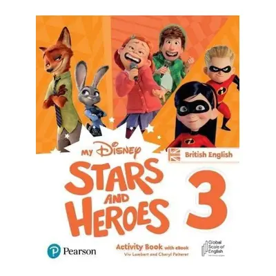 My Disney Stars and Heroes 3 Activity Book with eBook BE Edu-Ksiazka Sp. S.o.o.