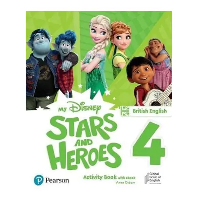 My Disney Stars and Heroes 4 Activity Book with eBook BE Edu-Ksiazka Sp. S.o.o.