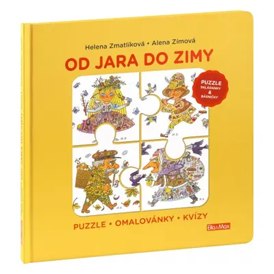 OD JARA DO ZIMY – Puzzle, básničky, omalovánky, kvízy Presco Group