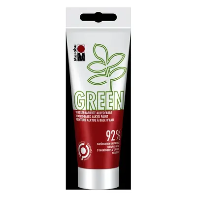 Marabu Green Alkydová barva - jasmínová červená 100 ml Pražská obchodní společnost, spol. s r.o.