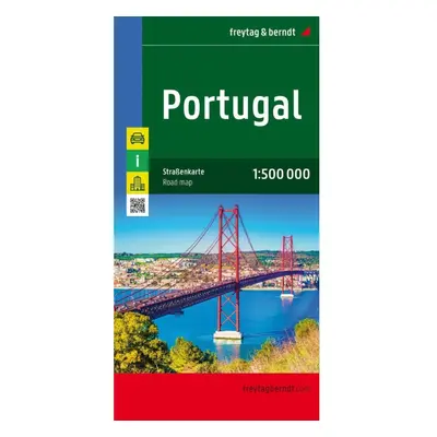 AK 98 Portugalsko 1:500 000 / automapa + mapa volného času FREYTAG-BERNDT, spol. s r.o.