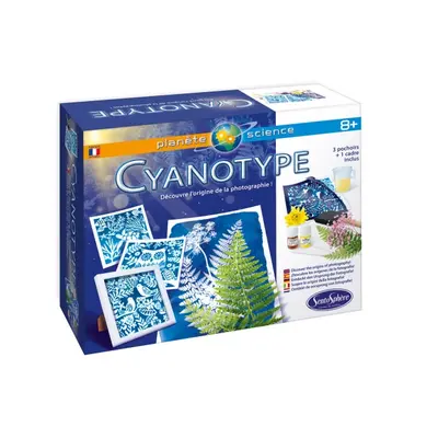 Kyanotypie - vyvolávání obrázků Montessori