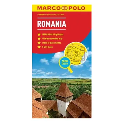 Romania Marco Polo Map MAIRDUMONT GmbH & Co. KG