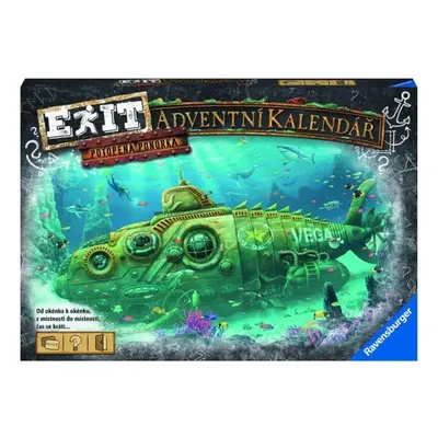 Ravensburger EXIT Adventní kalendář Ponorka Ravensburger CEE s.r.o.