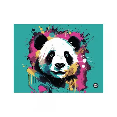 Ubrus do výtvarné výchovy 65x50cm Panda KARTONPP