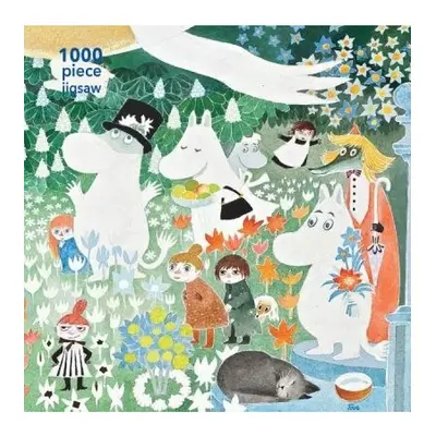 Adult Jigsaw Puzzle Moomin: A Dangerous Journey, 1000-piece Jigsaw Puzzles Flame Tree Publishing