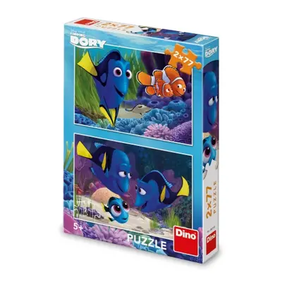 Puzzle Dory se našla 2x77 dílků DINO