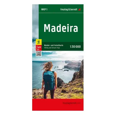 Madeira 1:30 000 / turistická a rekreační mapa FREYTAG-BERNDT, spol. s r.o.