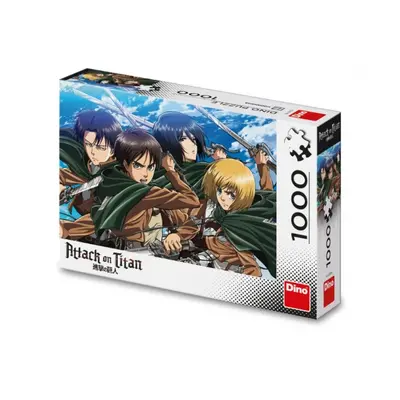 Puzzle Anime: Attack on Titan 1000 dílků DINO