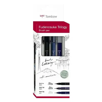 Tombow Fudenosuke - Trilogy sada 3ks KALIA paper, s.r.o.