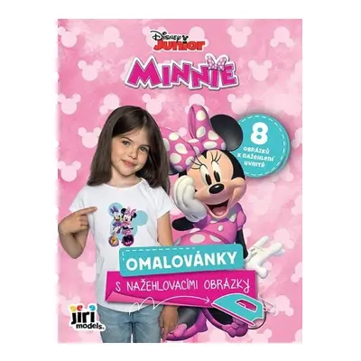 Omalovánky s nažehlovacími obrázky Minnie JIRI MODELS a. s.