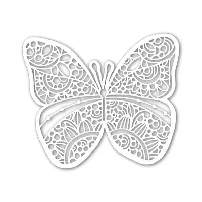 Šablona TCW 6aquot;x6aquot; (15,2x15,2 cm) - Sunny Butterfly Aladine