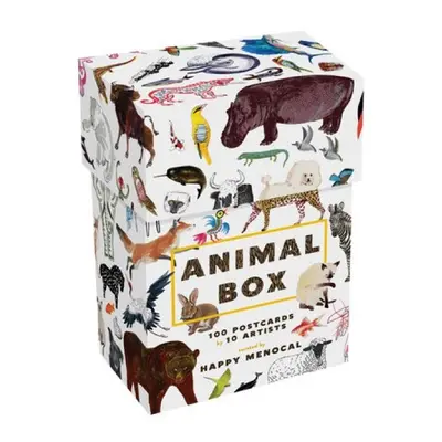 Animal Box Postcards, 100 Postcards by 10 Artists Princeton Architectural Press