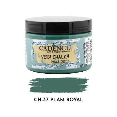 Křídová barva Cadence Very Chalky 150 ml - plam royal královská zelená Aladine