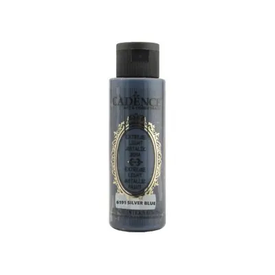 Metalická barva Extreme light 70 ml - silver blue modrostříbná Aladine