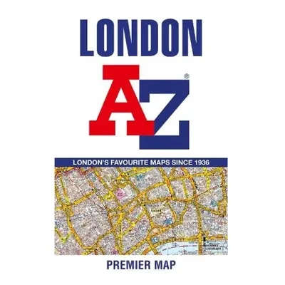 London A-Z Premier Map HarperCollins Publishers