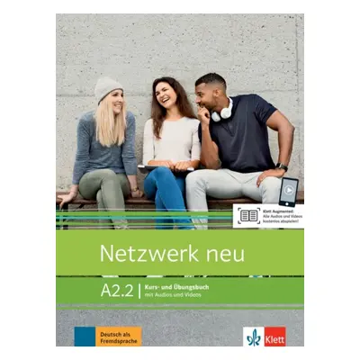 Netzwerk neu A2.2 – Hybride Ausgabe – Kursb./Übungsbuch + MP3/Video allango.net Klett nakladatel