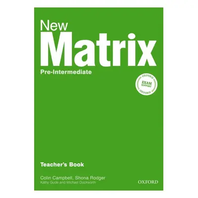 #New Matrix Pre-Intermediate Teacher´s Book Oxford University Press