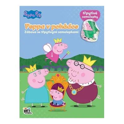 Prasátko Peppa - Zábava se třpytivými samolepkami JIRI MODELS a. s.