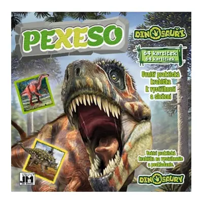 Dinosauři - Pexeso v sešitu JIRI MODELS a. s.