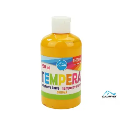 Barvy temperové LUMA 250ml okrová LUMA trading s.r.o.