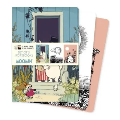 Moomin Set of 3 Standard Notebooks Flame Tree Publishing