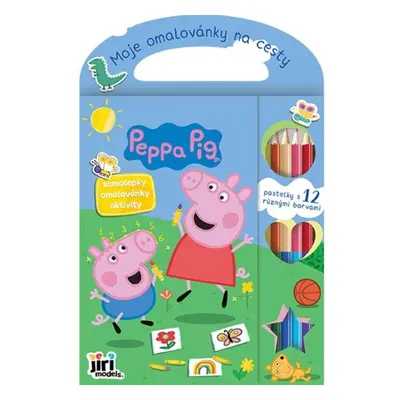 Moje omalovánky na cesty Prasátko Peppa JIRI MODELS a. s.