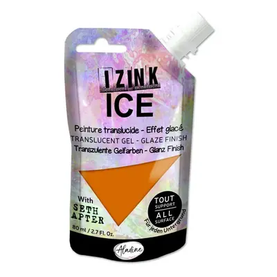 Poloprůhledná barva Izink Ice 80 ml - whiskey frost medová Aladine