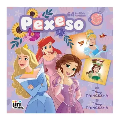 Pexeso v sešitu Disney Princezny JIRI MODELS a. s.