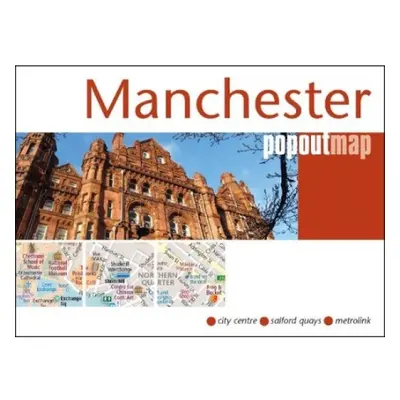 Manchester PopOut Map, Pocket size, pop-up map of Manchester city centre Heartwood Publishing