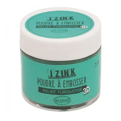 Embosovací prášek Aladine 25 ml - turquoise tyrkysová Aladine