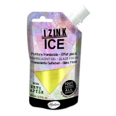 Poloprůhledná barva Izink ice 80 ml - cold gold zlatá Aladine