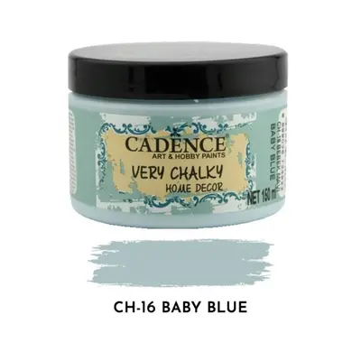 Křídová barva Cadence Very Chalky 150 ml - baby blue modrá baby Aladine