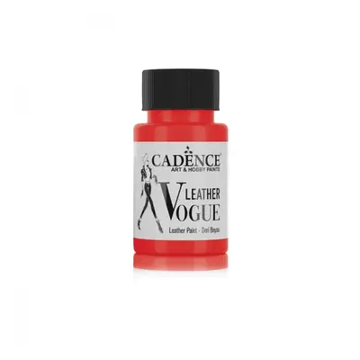 Barva na kůži Leather Vogue, 50 ml - červená Aladine