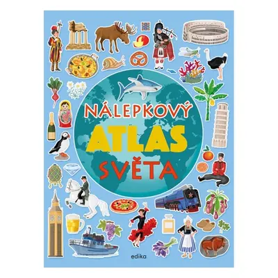 Nálepkový atlas světa Edika