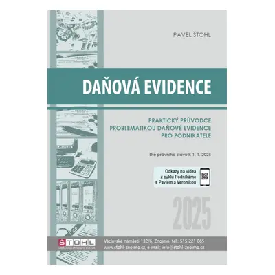 Daňová evidence 2025 - praktický průvodce Štohl