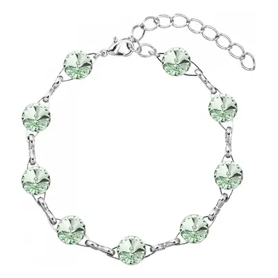 Náramek zelený Rivoli se Swarovski Elements Chrysolite mm