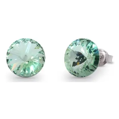 Náušnice Rivoli se Swarovski Elements Sweet Candy Studs K1122SS47CH Chrysolite mm