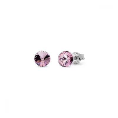 Náušnice fialové Rivoli se Swarovski Elements Sweet Candy Studs K1122SS29LAM Light Amethyst mm