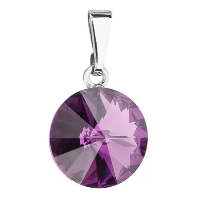 Přívěsek fialový Rivoli se Swarovski Elements Amethyst mm