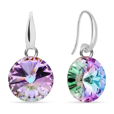 Náušnice Rivoli se Swarovski Elements Candy KW112212VL Vitrail Light mm