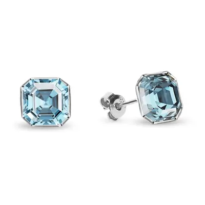 Náušnice modré se Swarovski Elements Imperial Studs K44806AQ Aquamarine